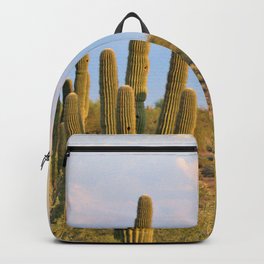 Saguaro Desert Family by Reay of Light Photography Backpack