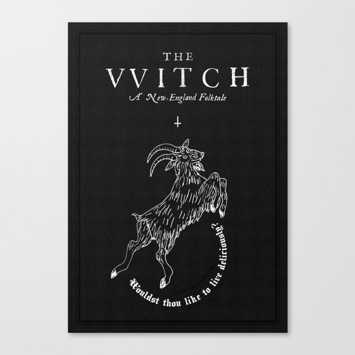 The Witch Black Phillip Canvas Print By Juareztanure Society6