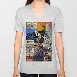 Agatha Christie V Neck T Shirt