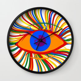 The Eye of Truth Wall Clock