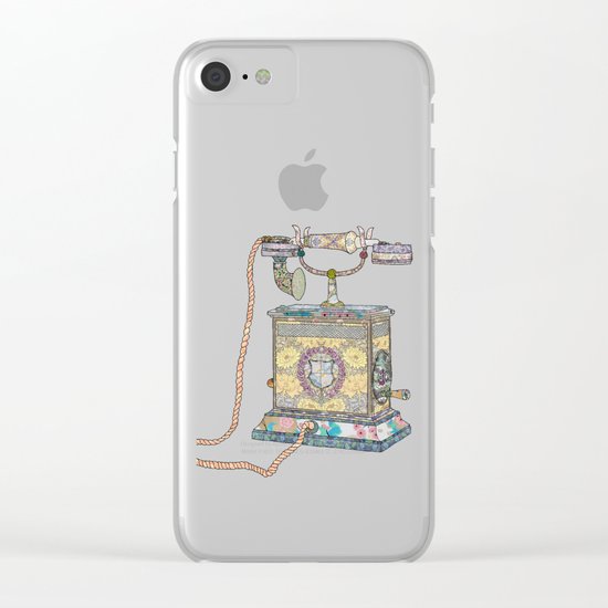 waiting for your call since 1896 Clear iPhone Case
