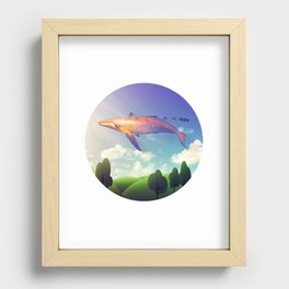 TRAVELLING WITH FRIENDS Recessed Framed Print