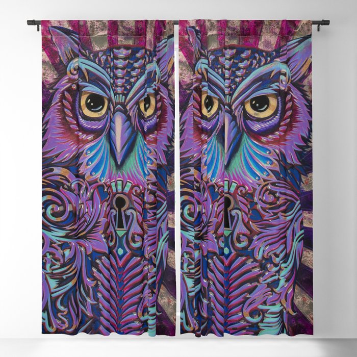 Owl Blackout Curtain