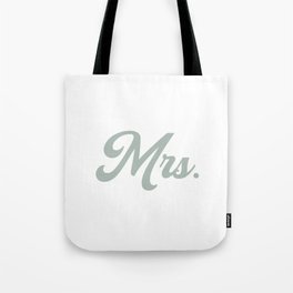 Mrs. / Bride Tote Bag