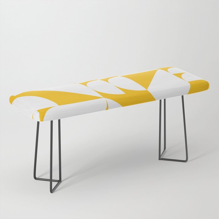 Geometrical modern classic shapes composition 12 Bench