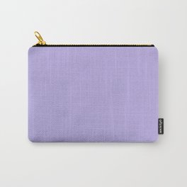 Simply Lavender Purple - Pastel Lavender Solid Color Carry-All Pouch