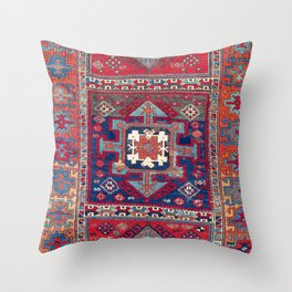 Kurdish Malatya East Anatolian Rug Print Throw Pillow