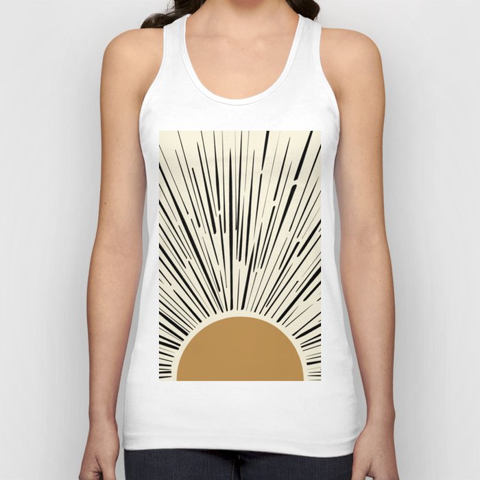 golden sun minimal Tank Top