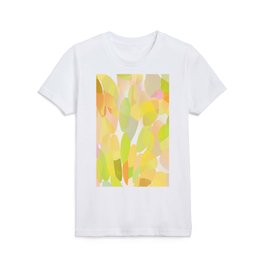 Delicate Leaves and Petals - Pastel Colors - Abstract #decor #society6 #buyart Kids T Shirt