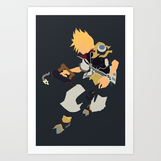 Kingdom Hearts - Ventus Art Print
