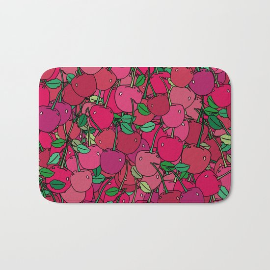 Cherry Mix Bath Mat