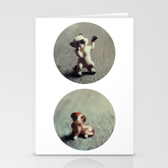 Cats & Dogs Stationery Cards