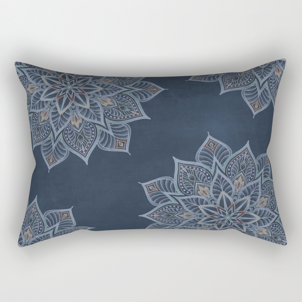 Stamp Bluemulti Decorative Pillow by buy Stamps | Buy stamps, Bed pillows