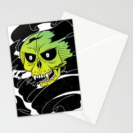 Bandaged Skull Stationery Cards