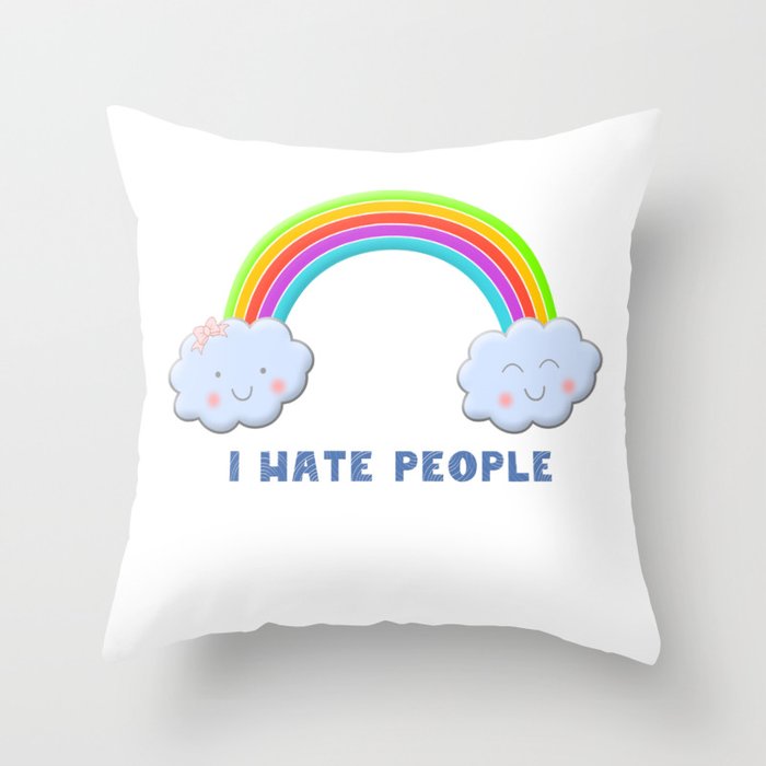 I hate throw pillows clearance