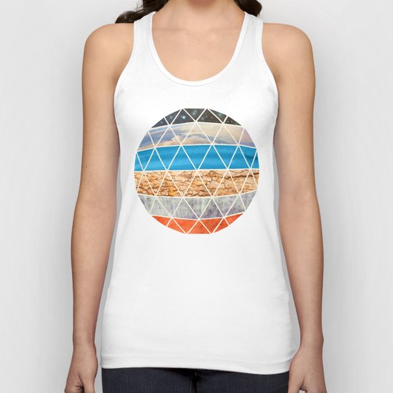 Eco Geodesic Unisex Tank Top