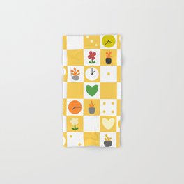Color object checkerboard collection 4 Hand & Bath Towel