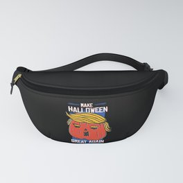 Trumpkin Make Halloween Great Again Gift Fanny Pack | Trick, Trumpkin, Graphicdesign, Spooky, Funny, Skull, Occult, Pumpkin, Cat, Scary 