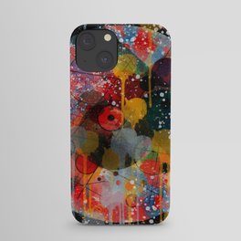 Kandinsky Action Painting Street Art Colorful iPhone Case