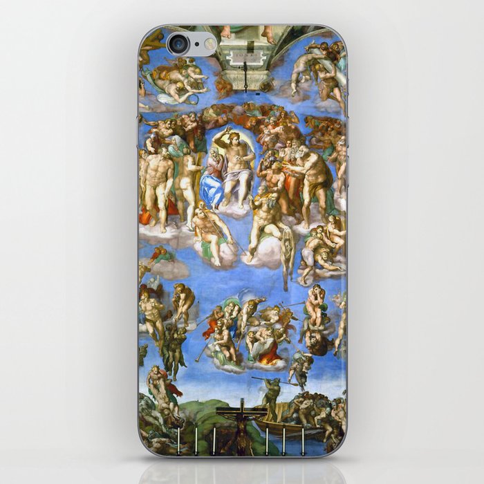 Michelangelo Last Judgment, 1537-1541 iPhone Skin