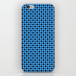 Blue Gingham - 15 iPhone Skin