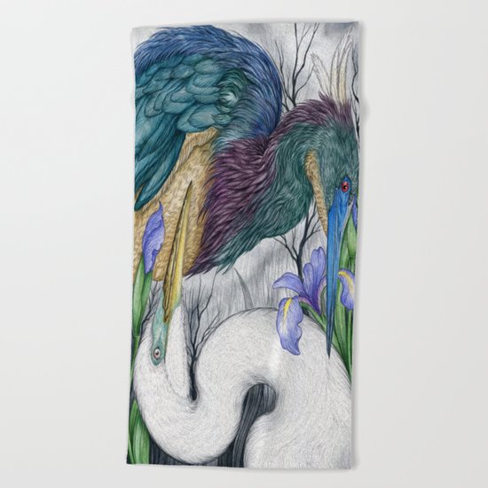 Divide Beach Towel