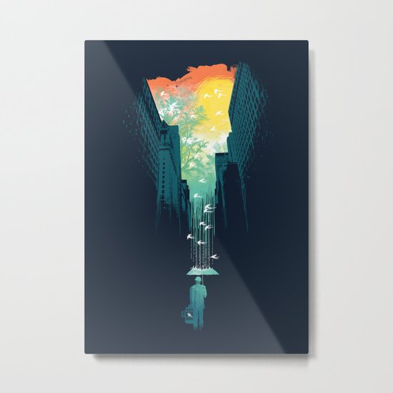 I Want My Blue Sky Metal Print
