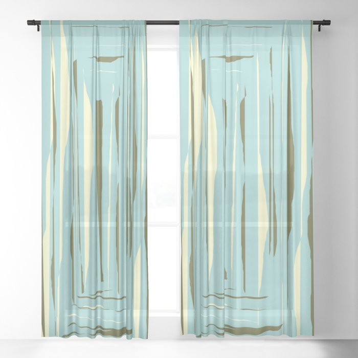 Open Doors Sheer Curtain By Faithruchti Society6