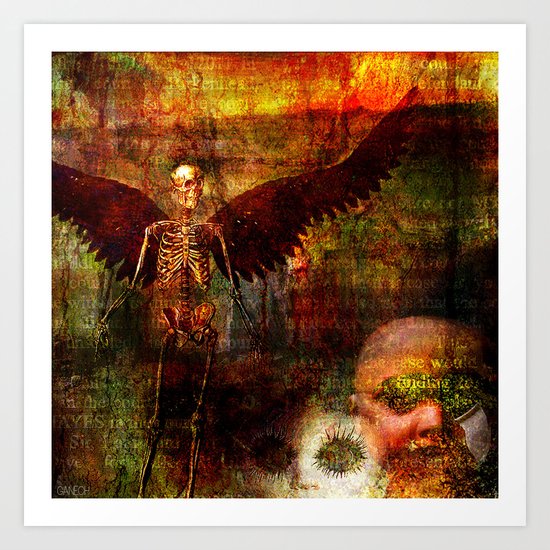 Child's nightmare Art Print