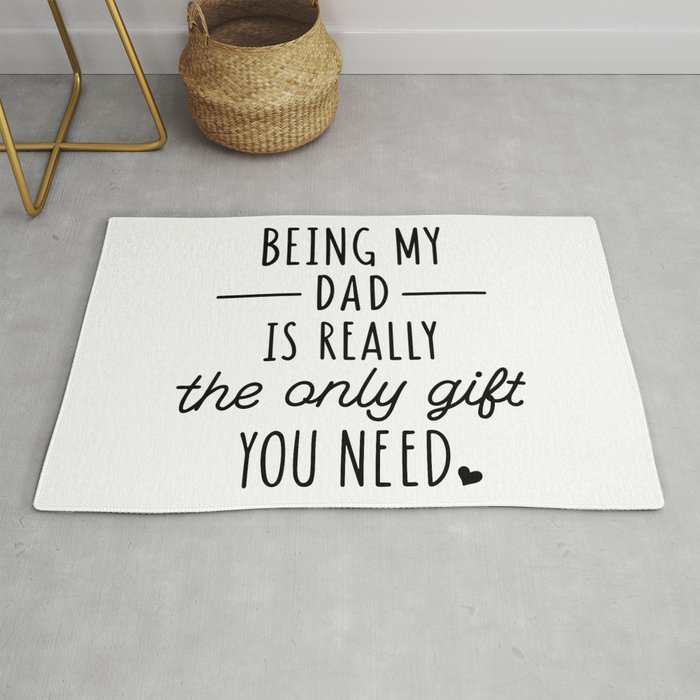 Funny Father's Day Gift Rug