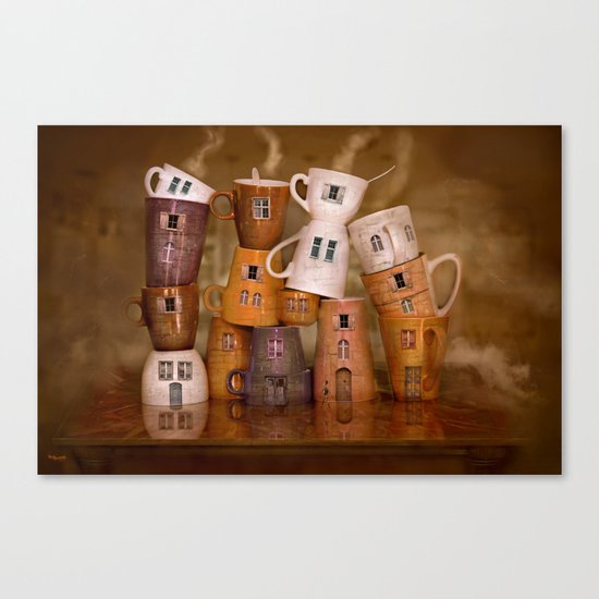 Coffeetime ! Canvas Print