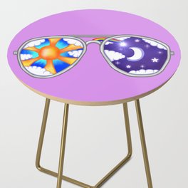 Day and Night Sunglasses Side Table
