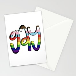 say gay Stationery Cards