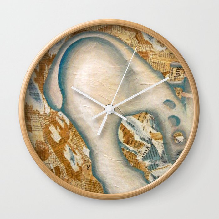 Hip bone Wall Clock