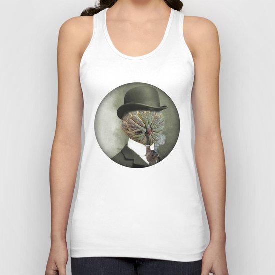 Sir Custard Bowler Unisex Tank Top