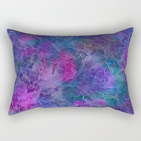 Frozen Leaves 5 Rectangular Pillow