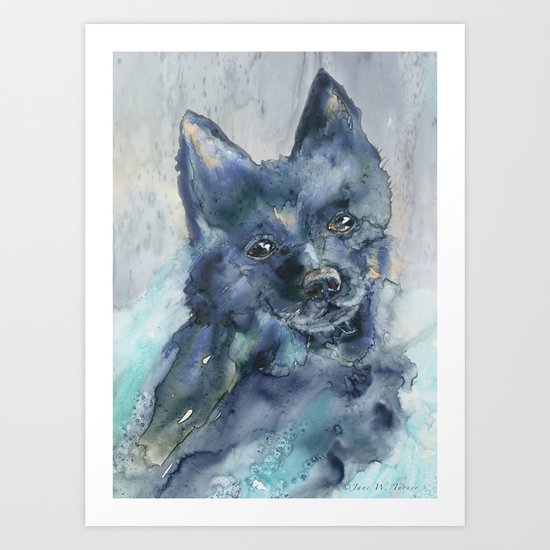 The Little Boatman Art Print