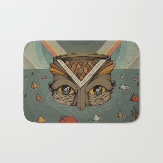 Eight Feet Beneath The Surface Bath Mat