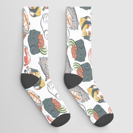 Sushi Cats Socks