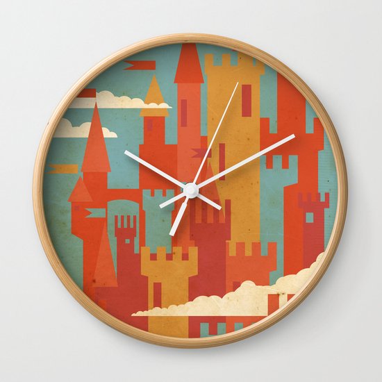 Castles Wall Clock