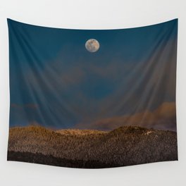 Colorado Moonrise Wall Tapestry
