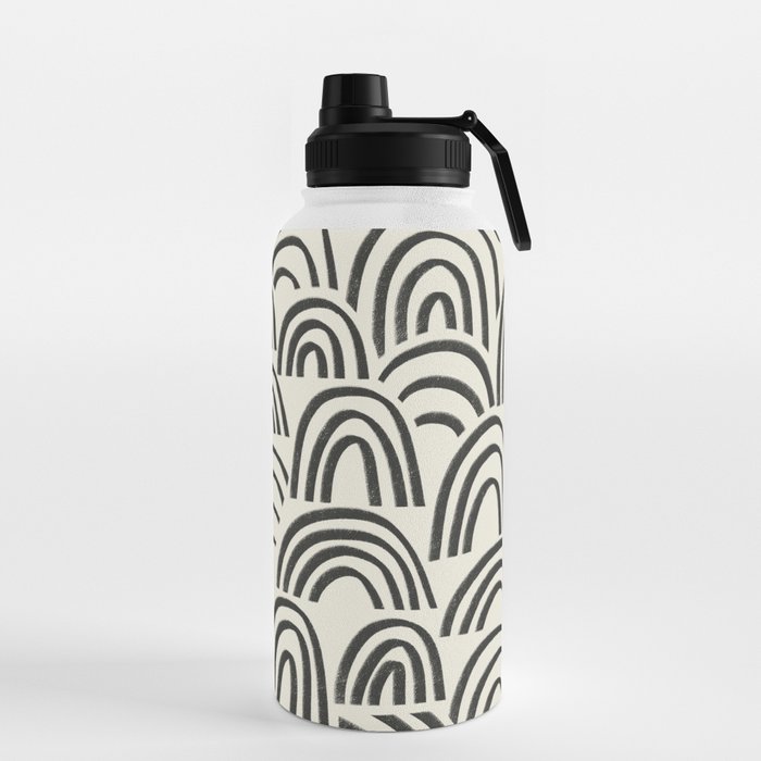 Charcoal Arches #1 Water Bottle