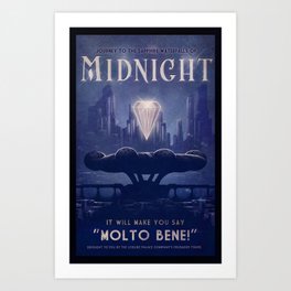 Midnight Art Print