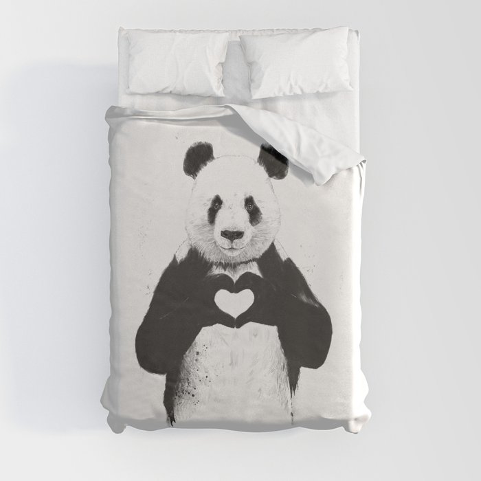 All you need is love Duvet Cover