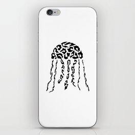 Jellyfish in shapes iPhone Skin