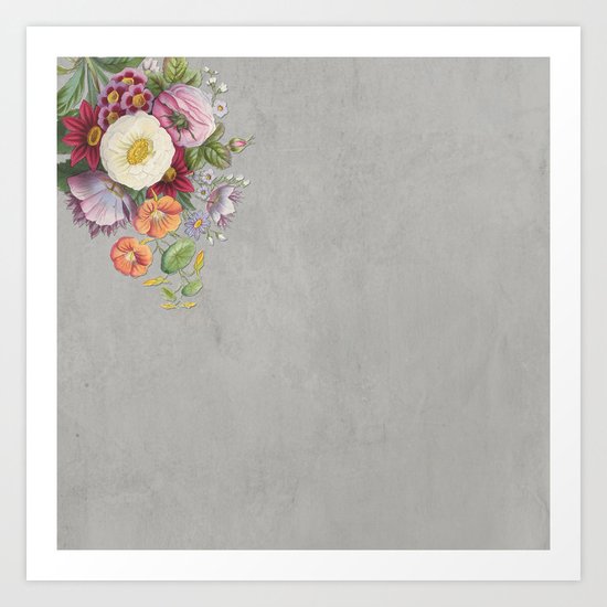 Hanna Floral Art Print