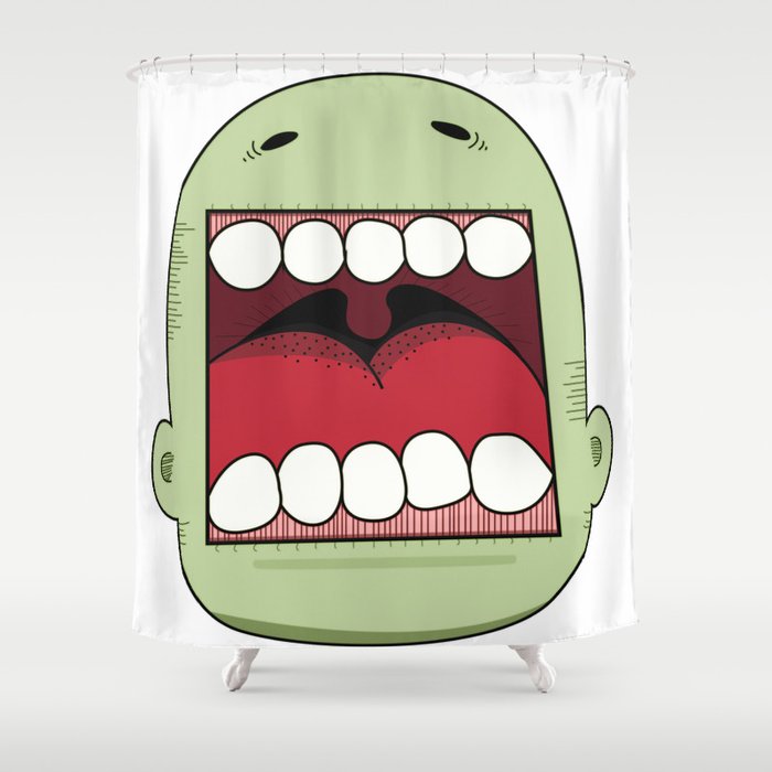 Loud Mouth Shower Curtain