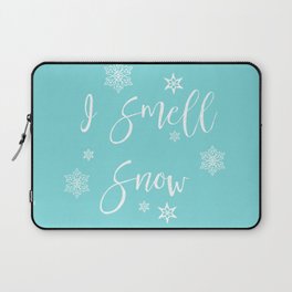 I Smell Snow Laptop Sleeve