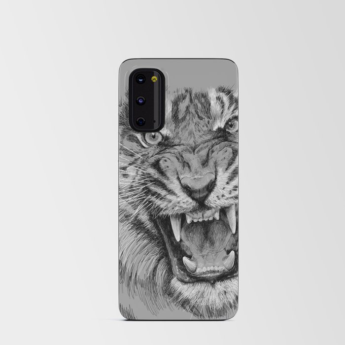 Tiger Portrait Animal Design Android Card Case