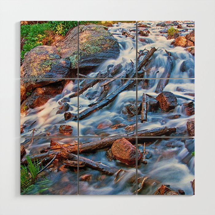 Dream Cascade Wood Wall Art